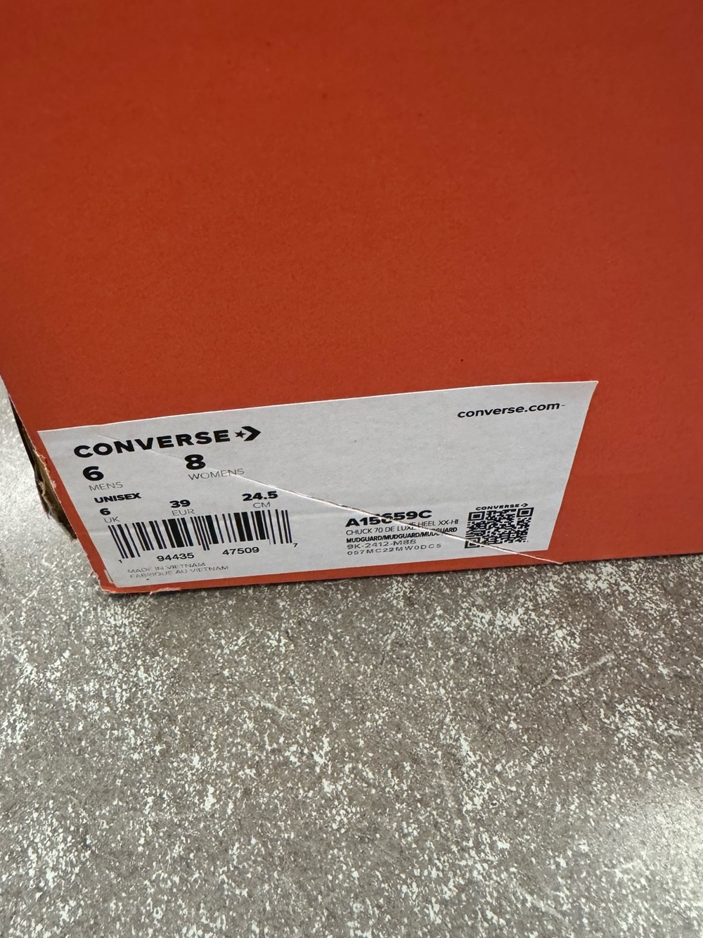 CONVERSE CHUCK 70 DE LUXE HEEL XX PLATFORM HIGH 'MUDGUARD BUCKLES’ BOOT - Picture 10 of 10